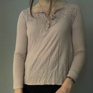 Nude blouse